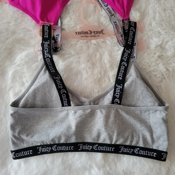 💞JUICY COUTURE BRAND NEW 2-PACK BRALETTE SIZE M - Picture 6 of 12